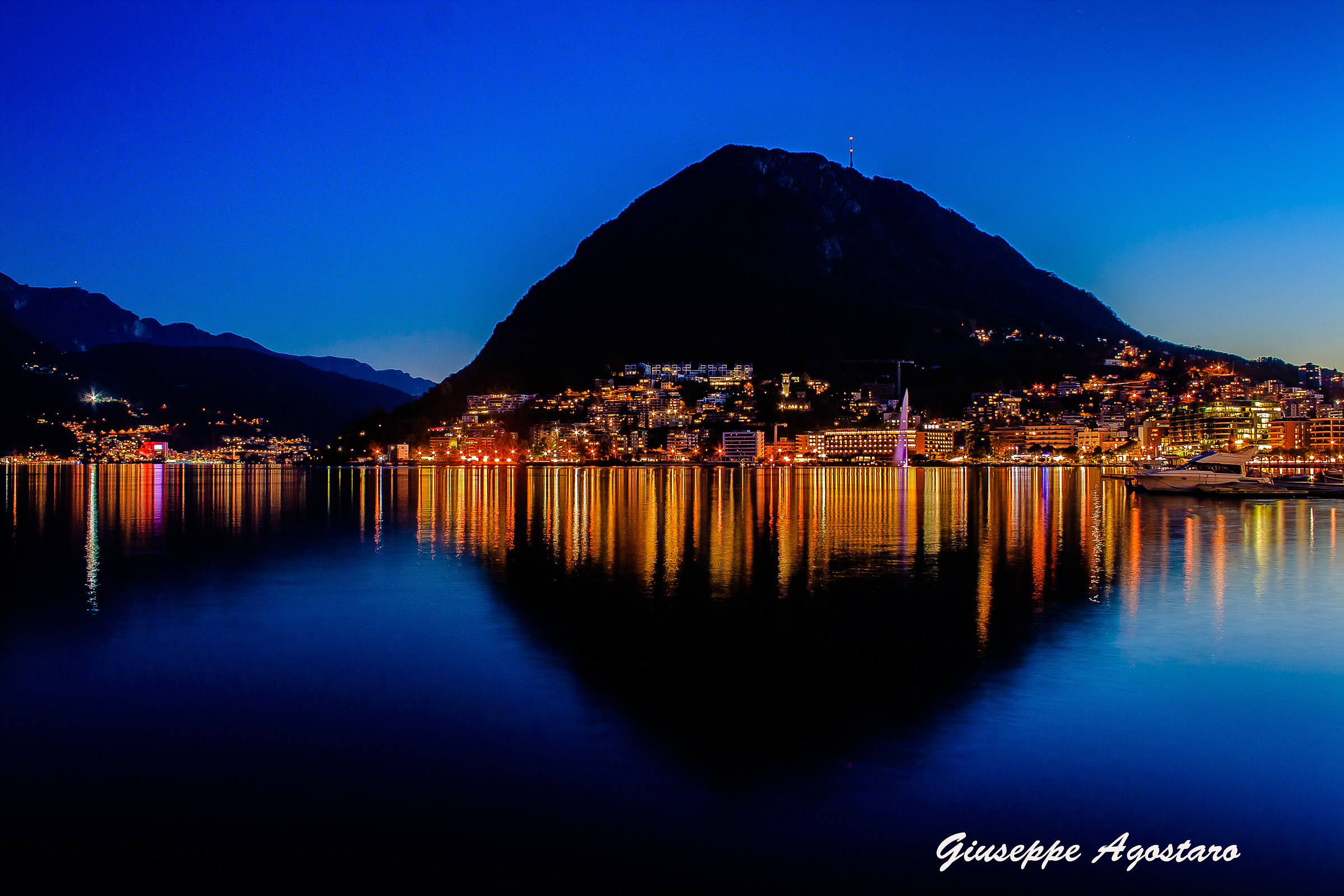 Lugano by night...