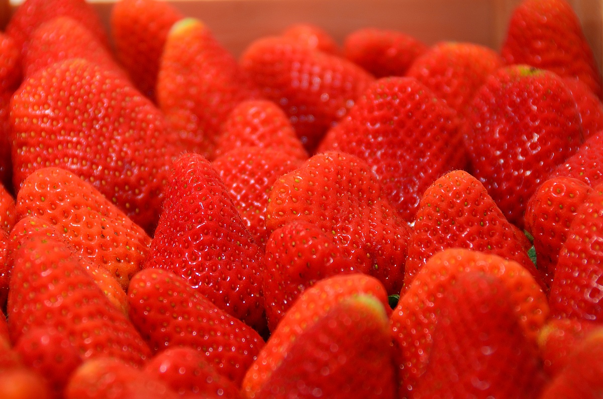 Strawberries...