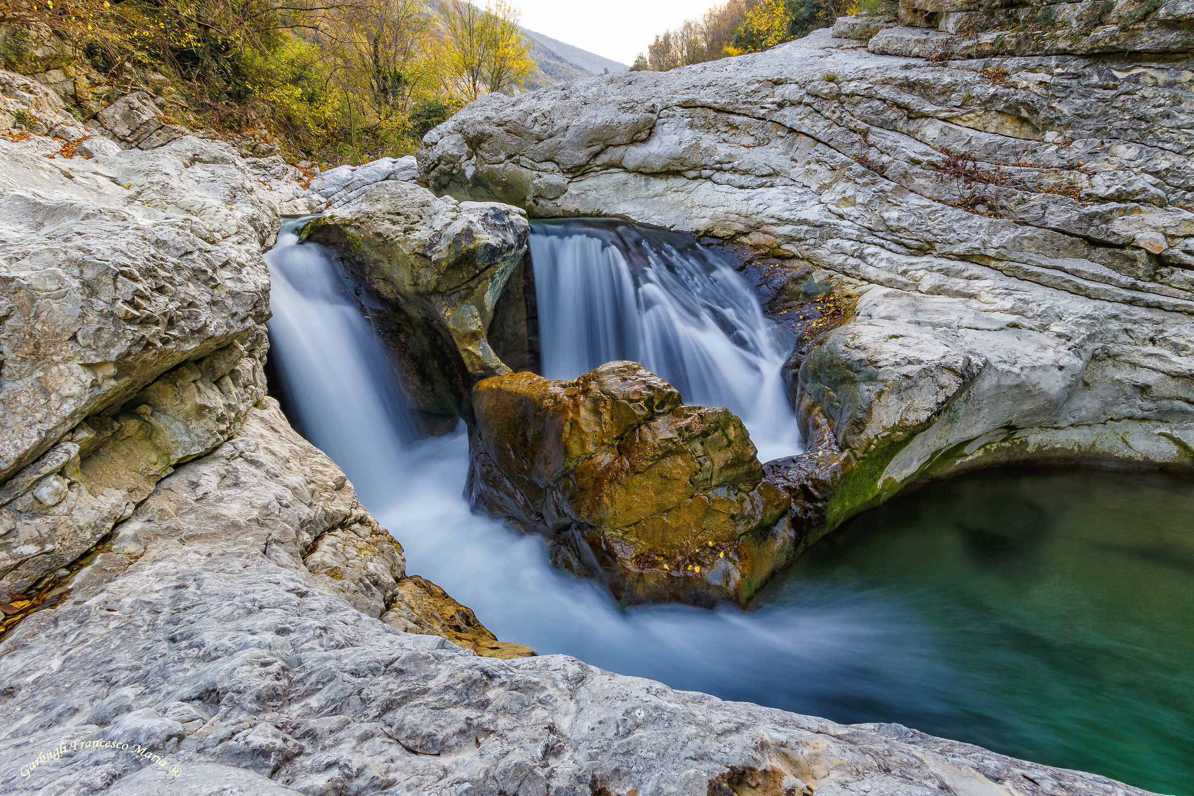 Foci of waterfalls on Burano 3...