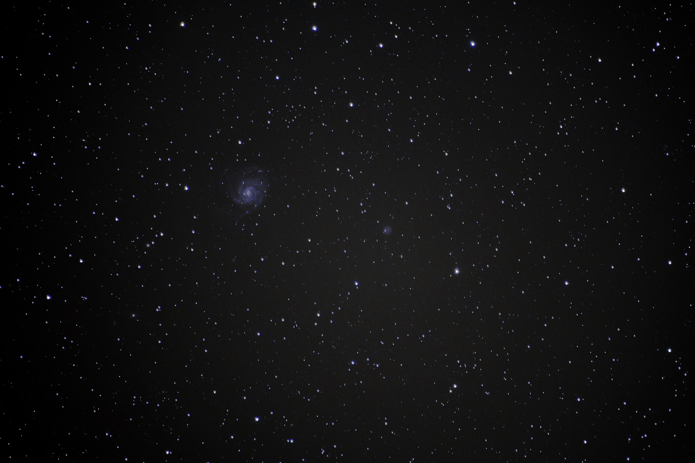 m101, Pinwheel Galaxy, 50 Frames...