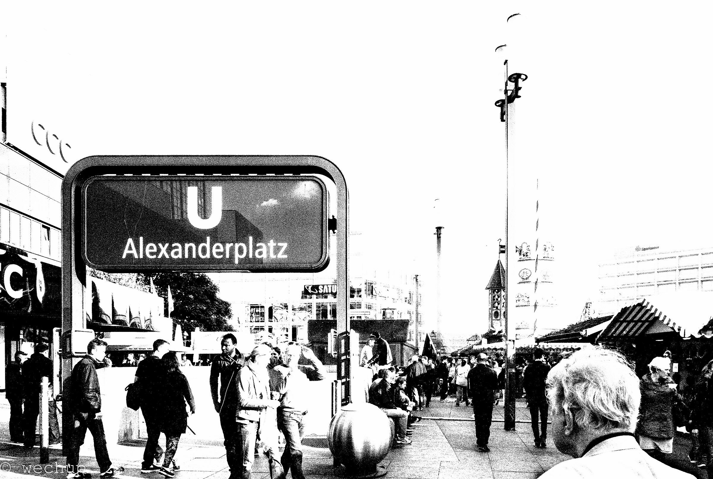 Berlin, station 2 station: U Alexanderplatz...