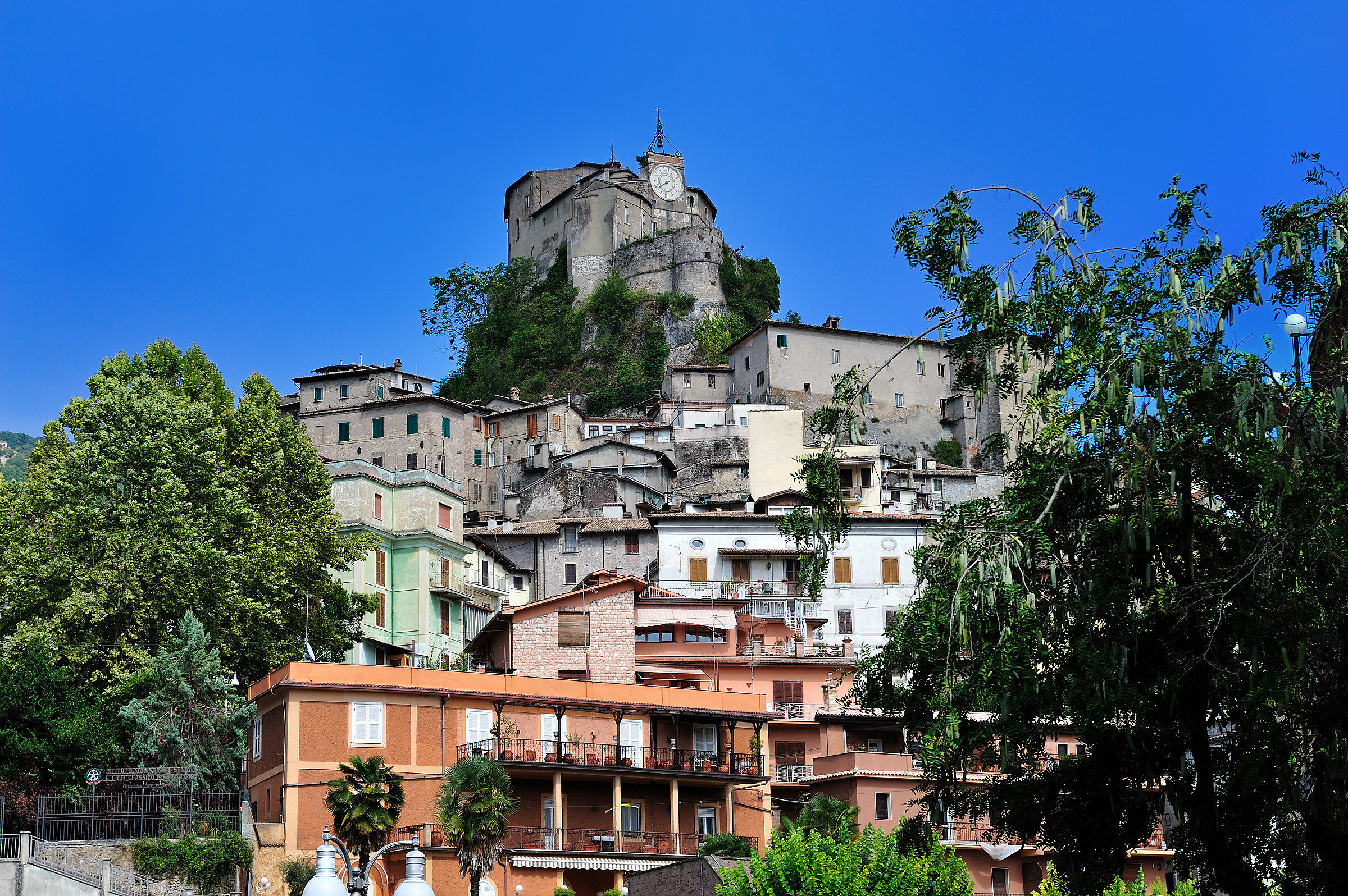 Subiaco (Rm)-La Rocca dei Borgia...