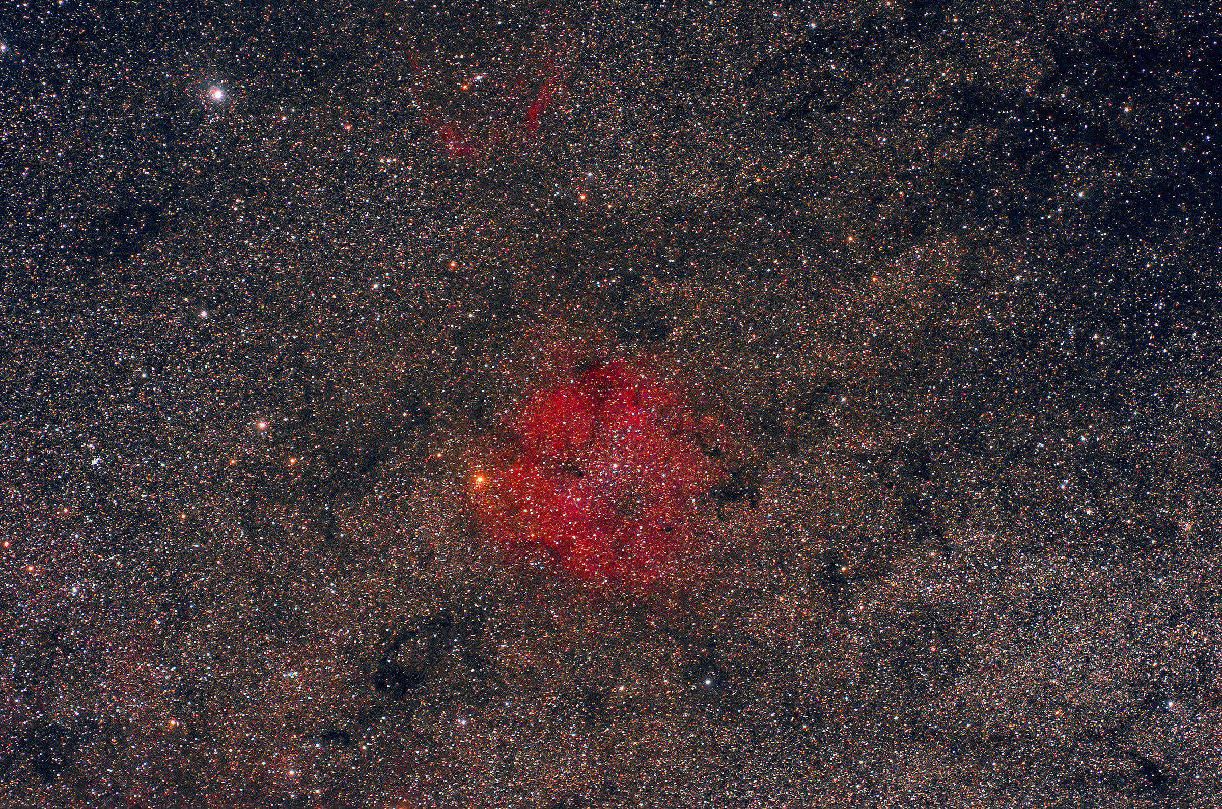 nebula IC 1396 sharpless, Cepheus...