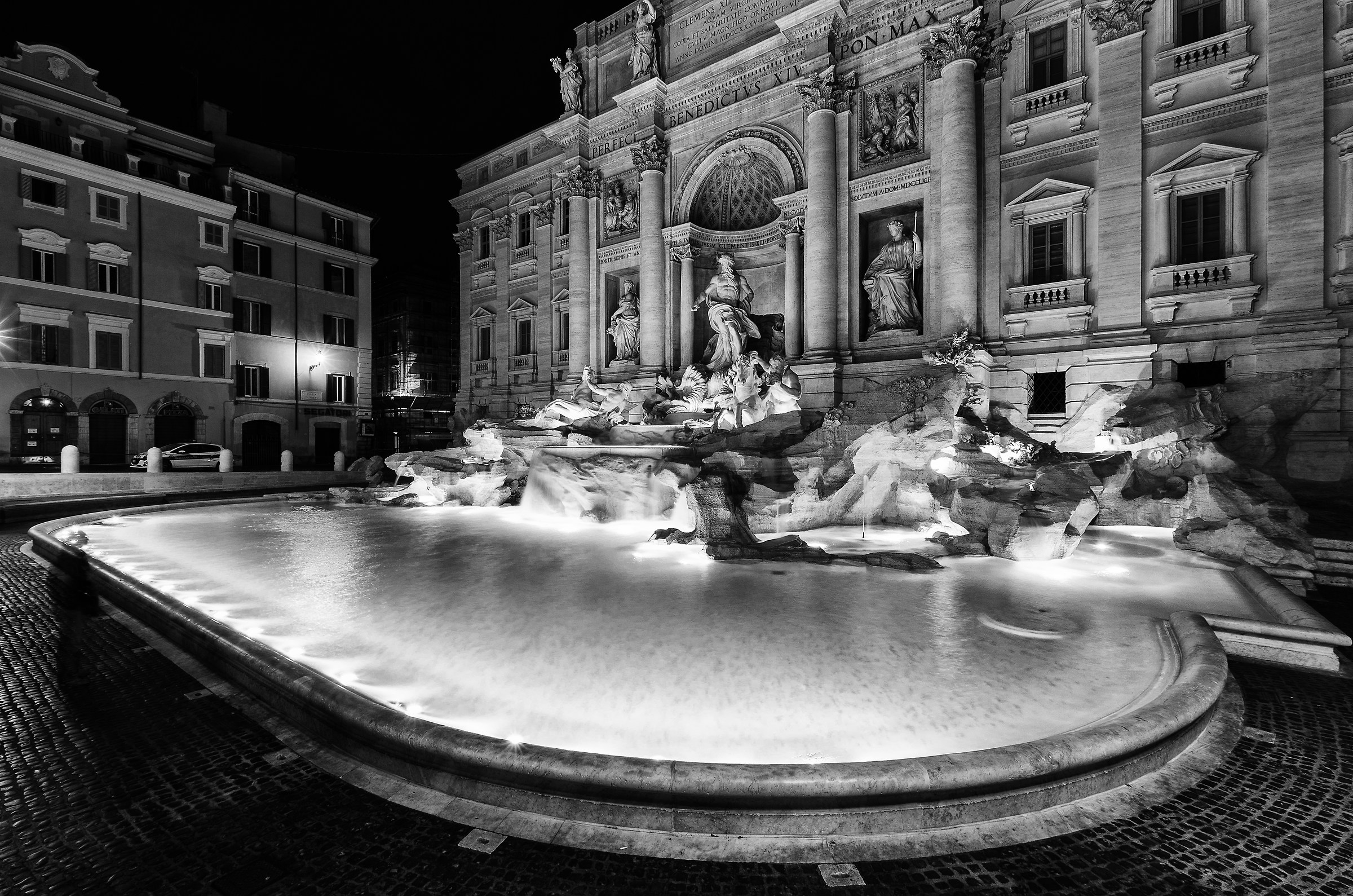 Trevi fountain...