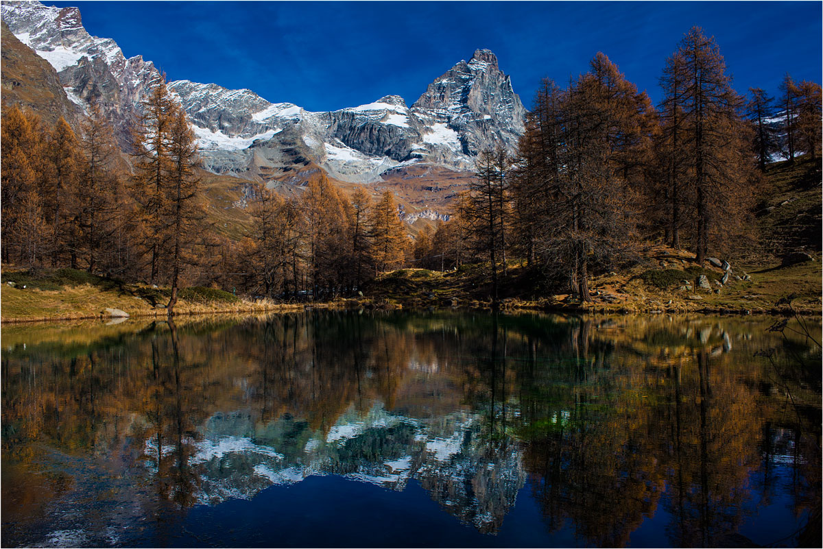Blue lake Matterhorn...
