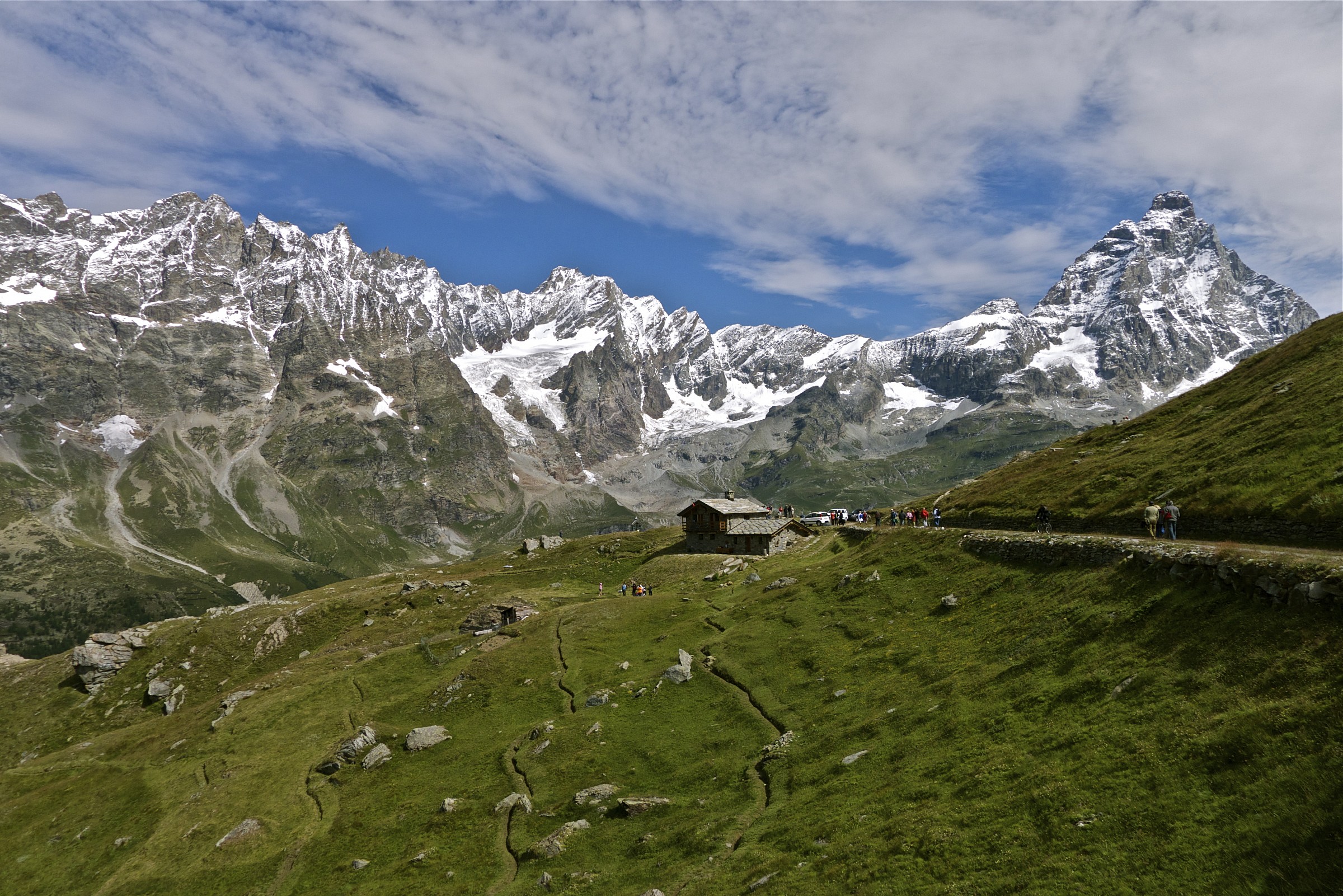 Valtournenche Aosta valley ......