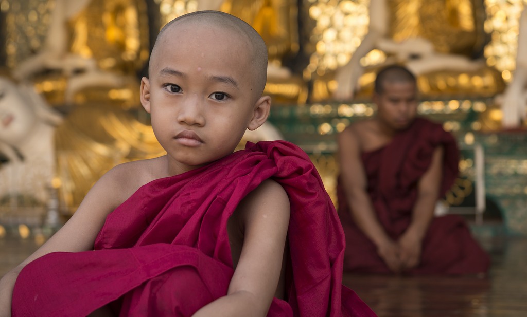 piccolo monaco birmano...