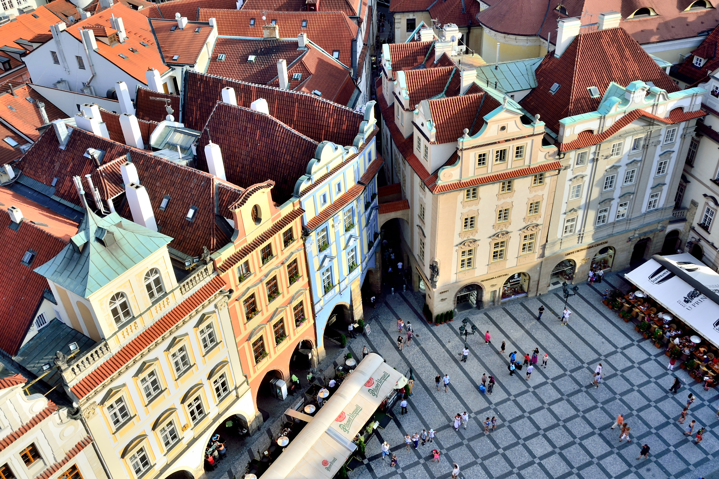 Prague from above...