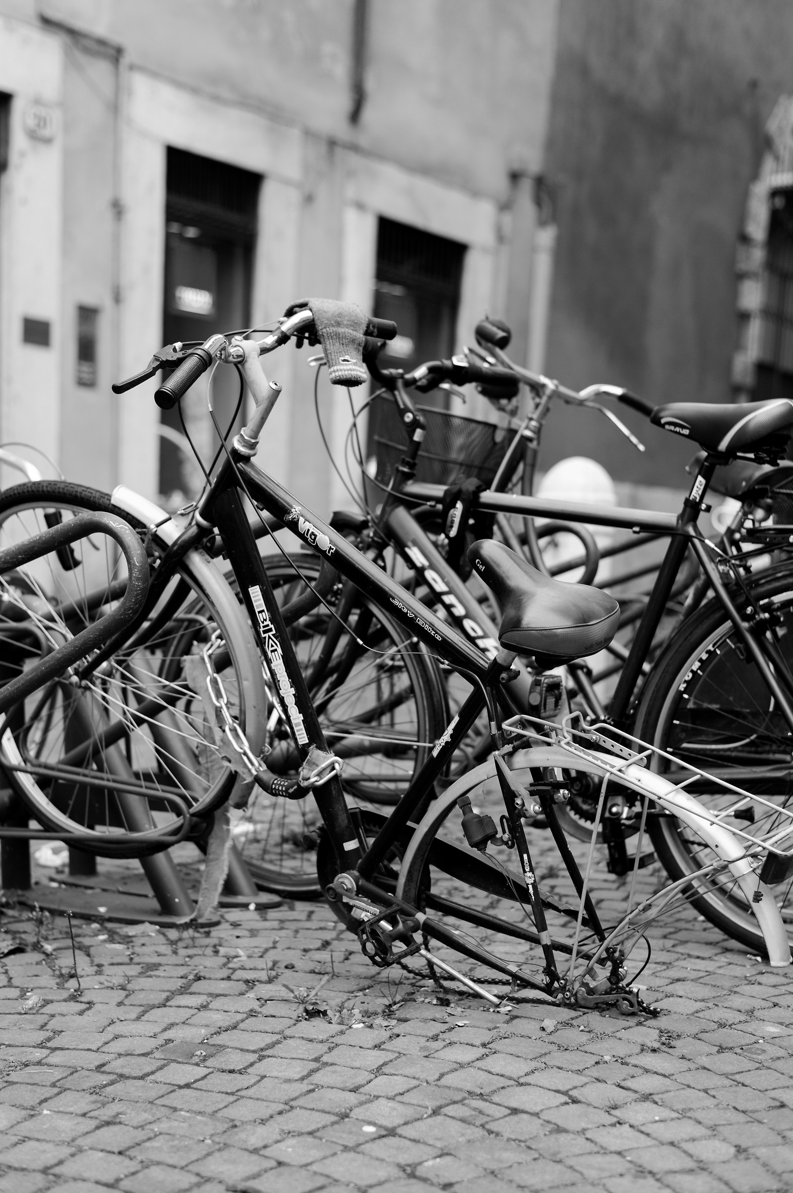 Bikes forget to town...