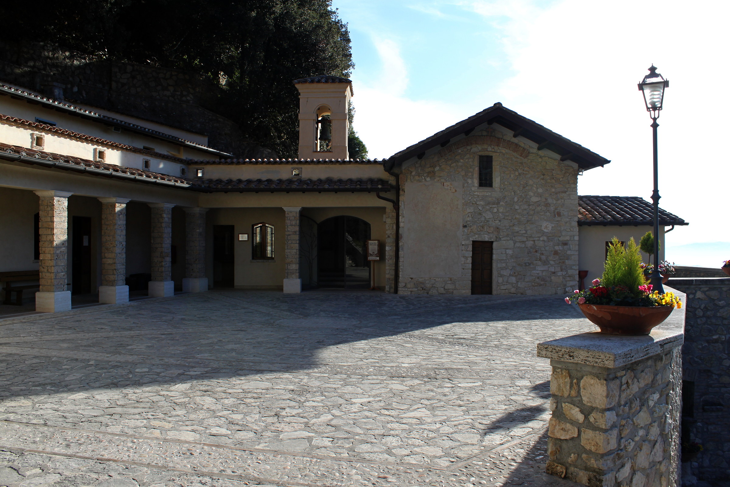 Square of the Sanctuary of Greccio...