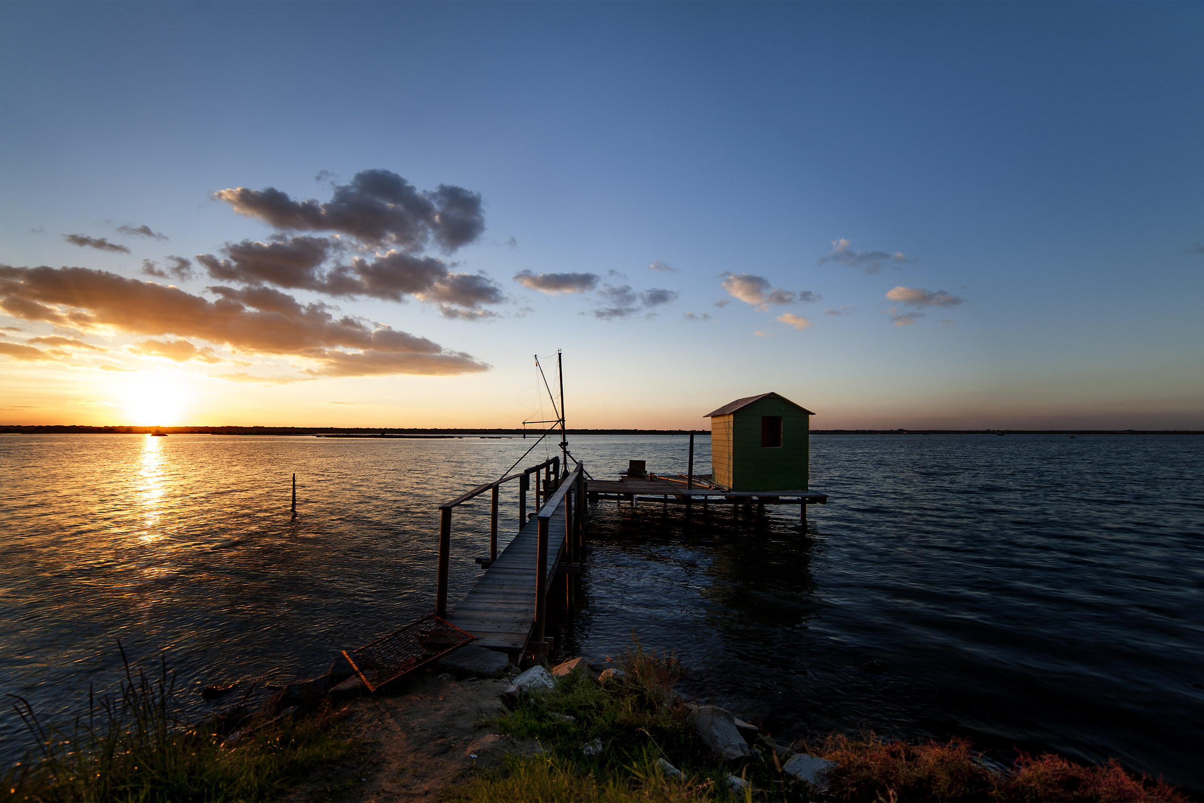 Tramonto e Pace a Marina Romea...