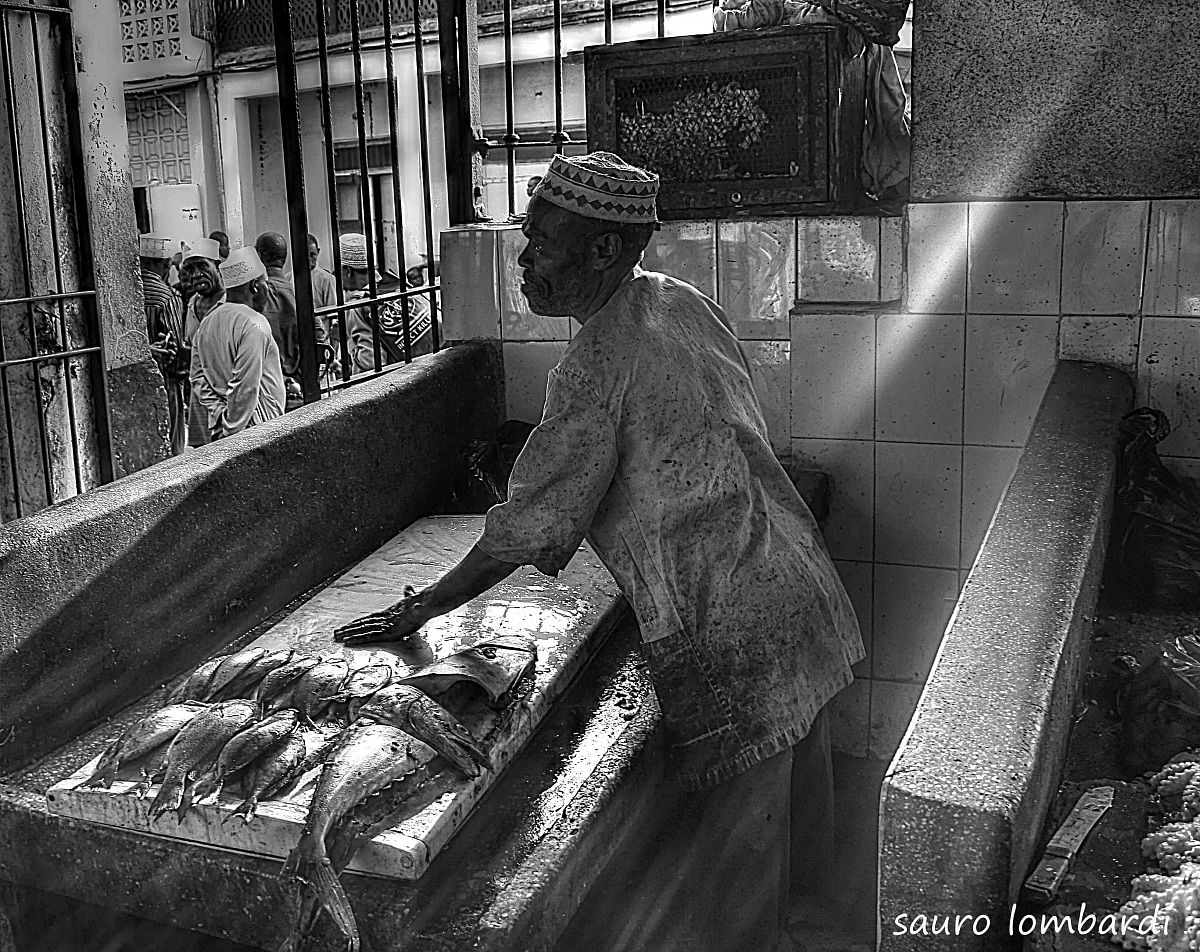 fish market...