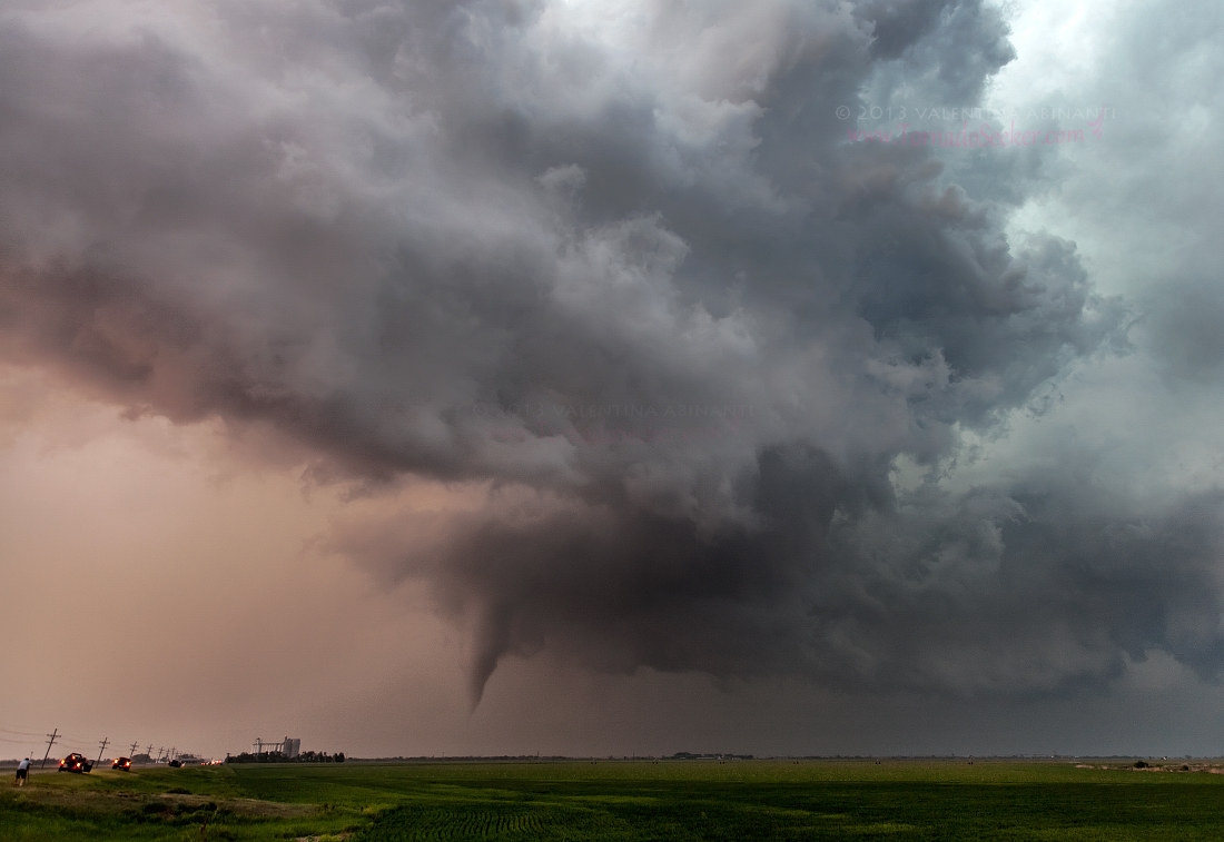 EF4 tornado caught in Rozel, Kansas. May 18, 2013...