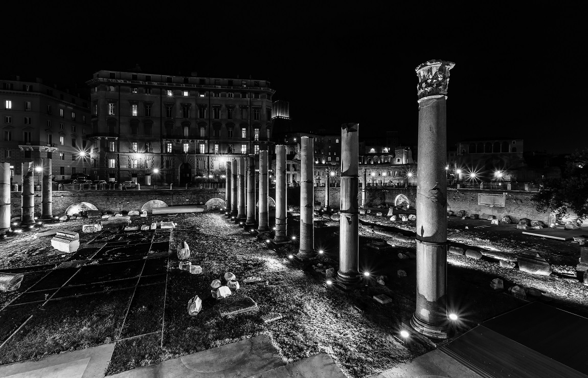 Square Trajan's Forum...