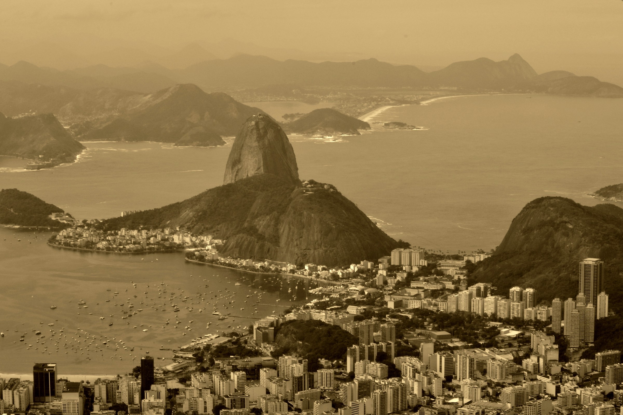 View from Corcovado...