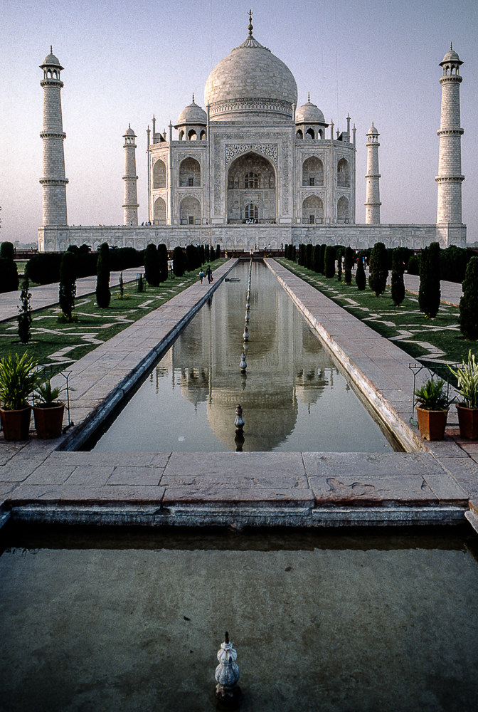 The Taj Mahal...