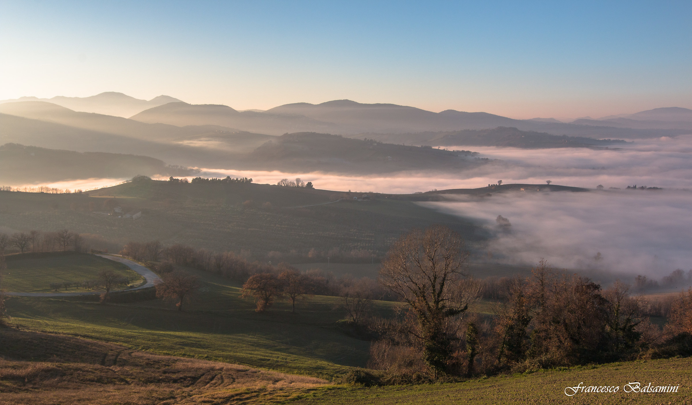 La magia della nebbia...