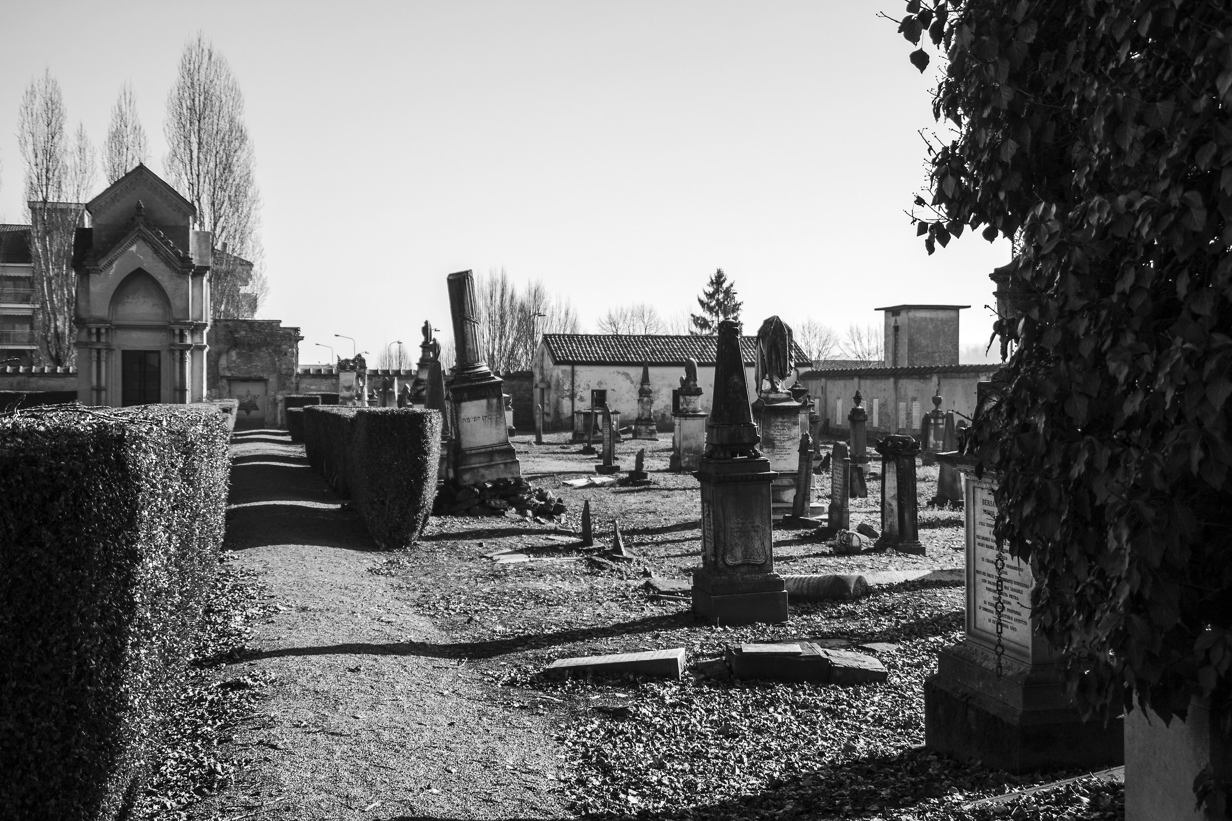 Jewish cemetery...