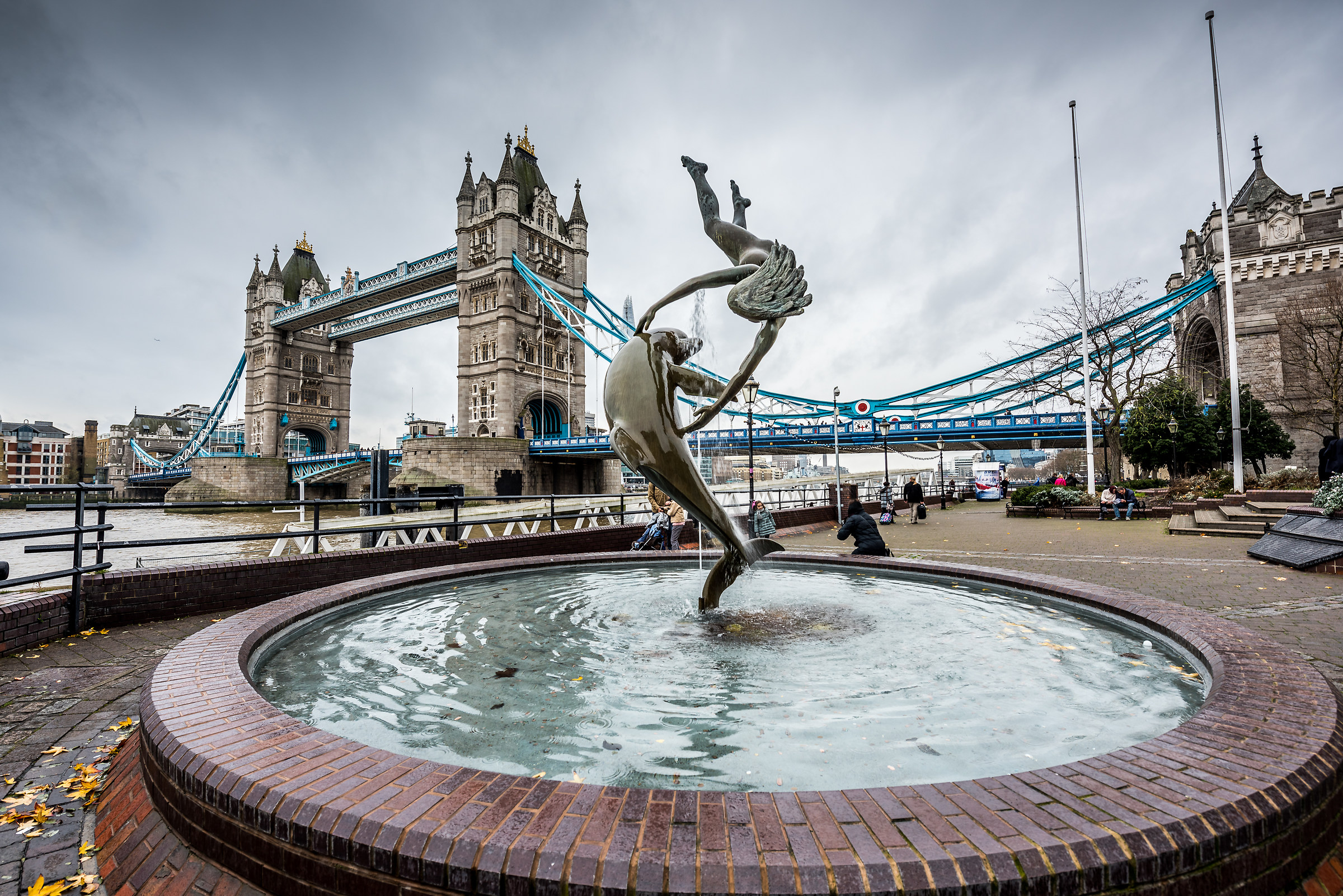 Tower Bridge in London...