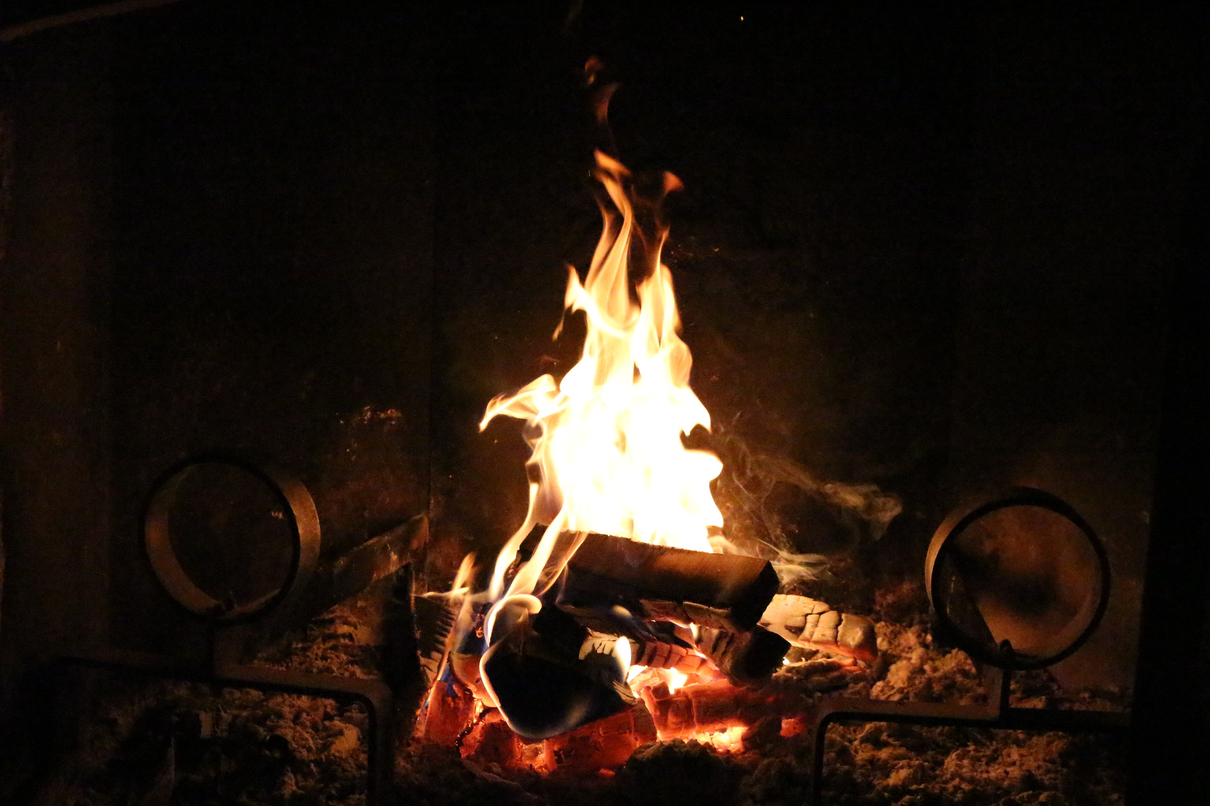 Magic fireplace...