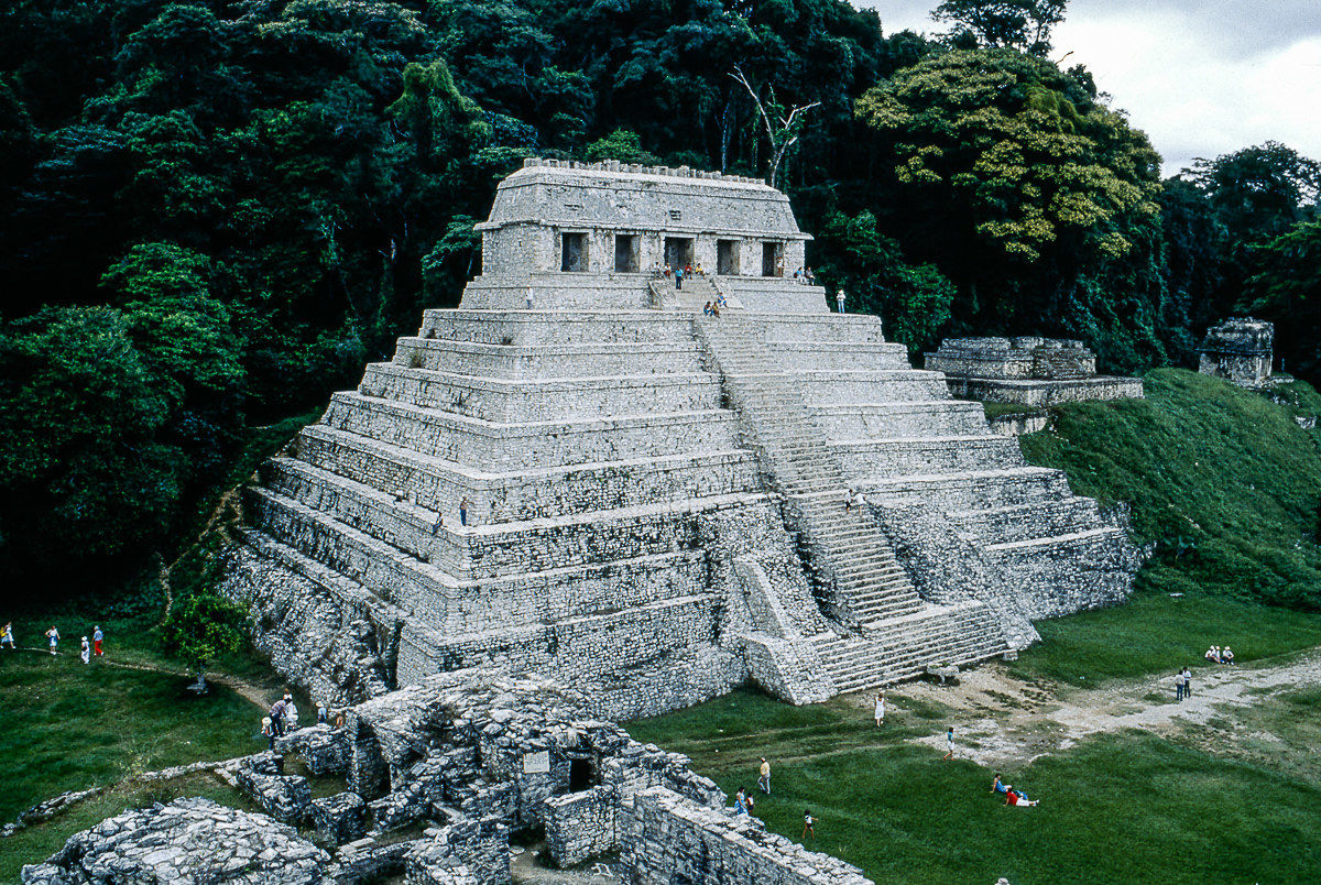Palenque - Temple of the Inscriptions...