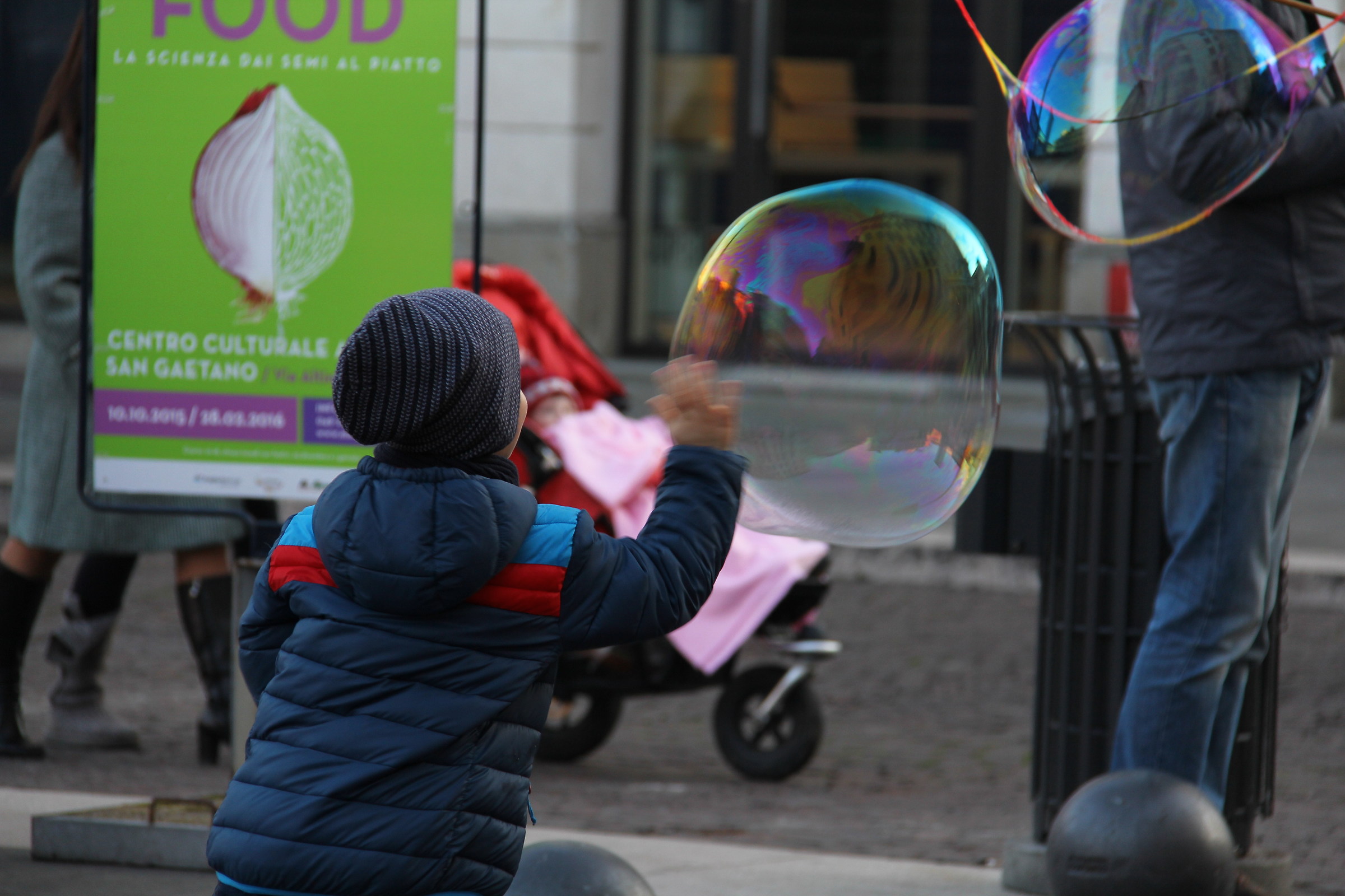 Soap bubble...