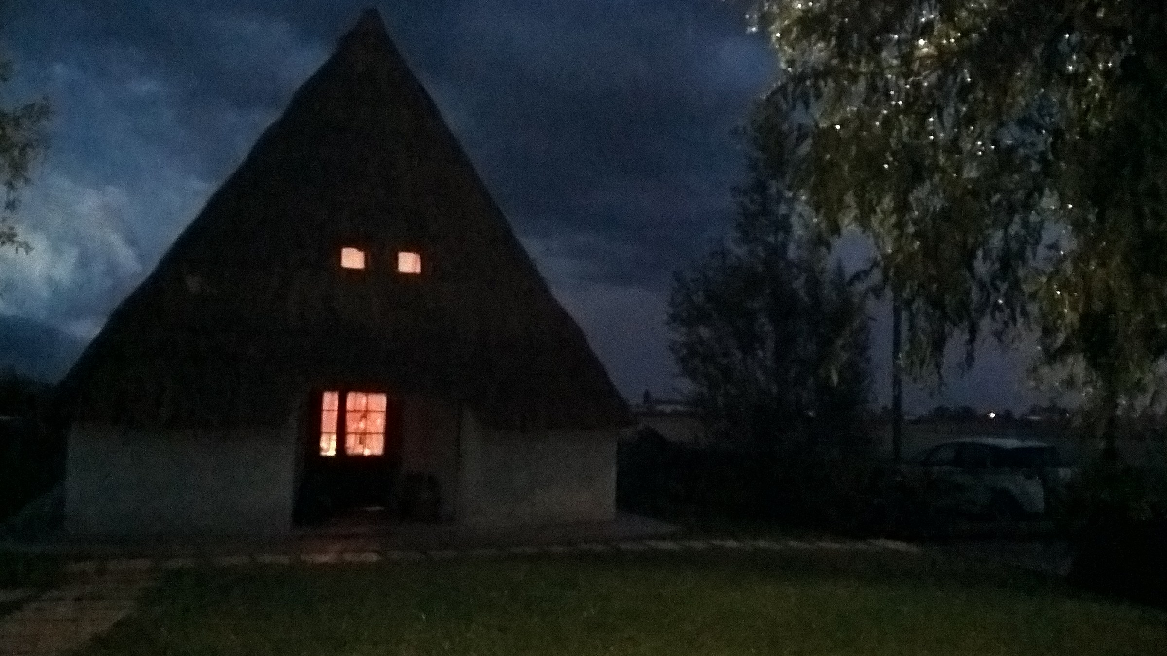 old house by night...