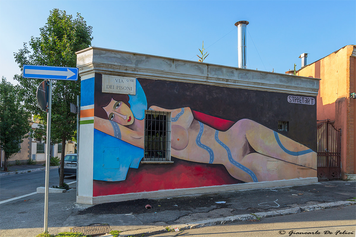 Murales: Street Art - Artista: Jim Avignon...