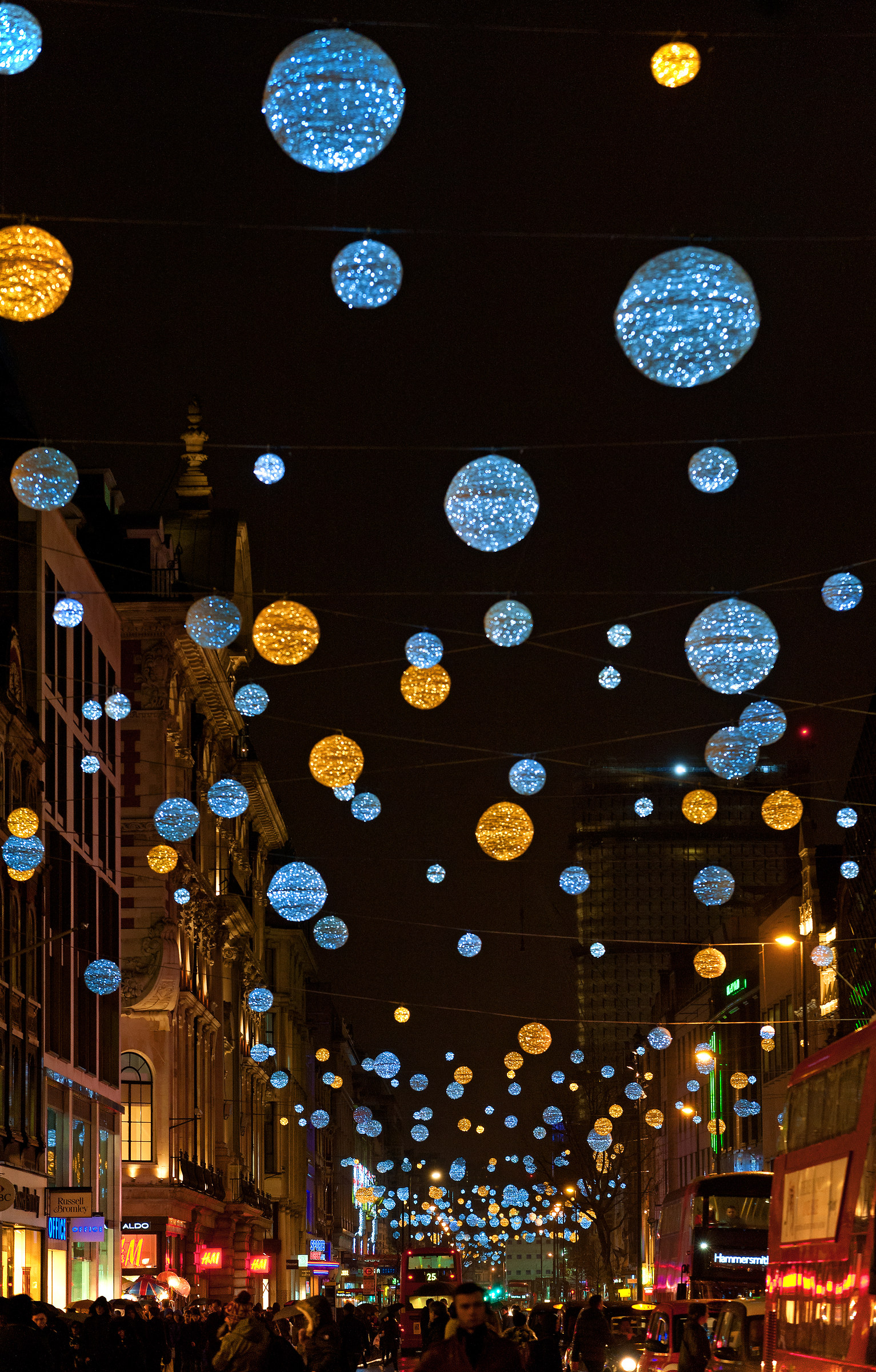 Oxford Street's Christmas Lights!...
