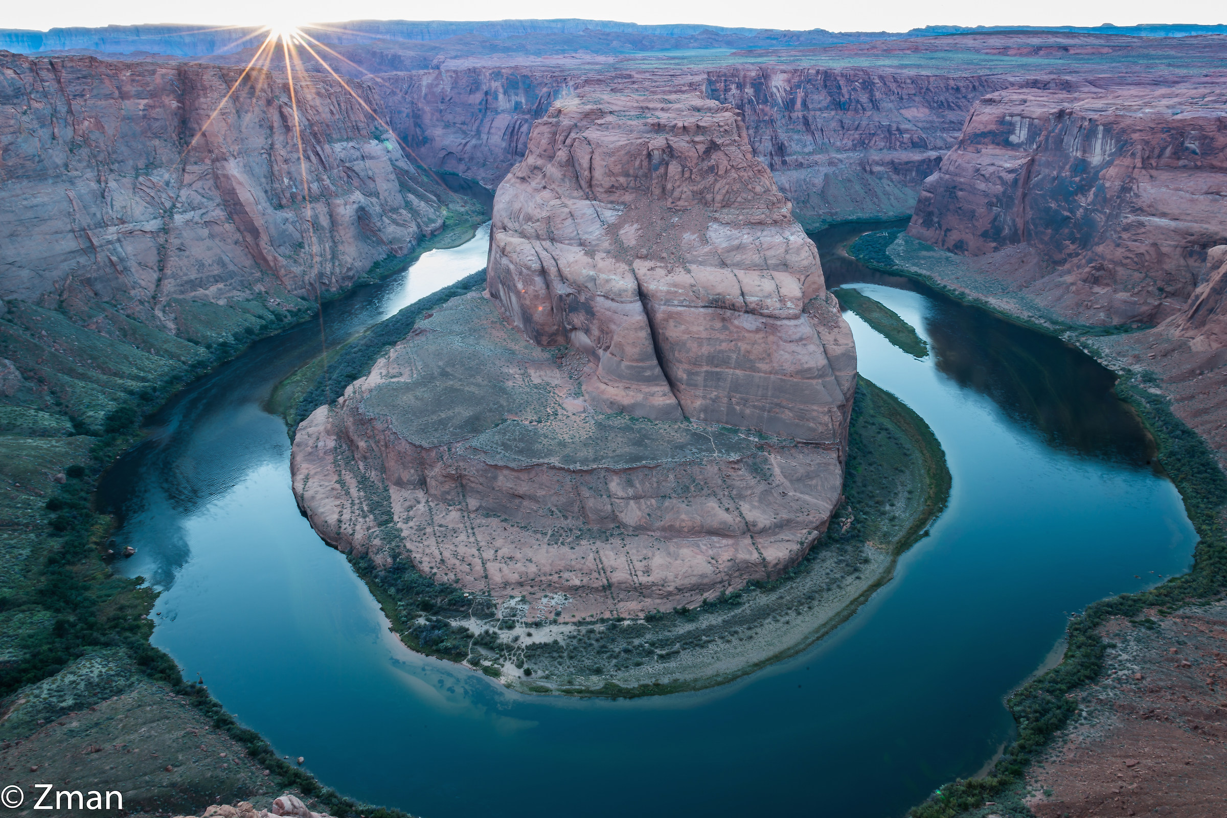 The Horse Shoe Bend...