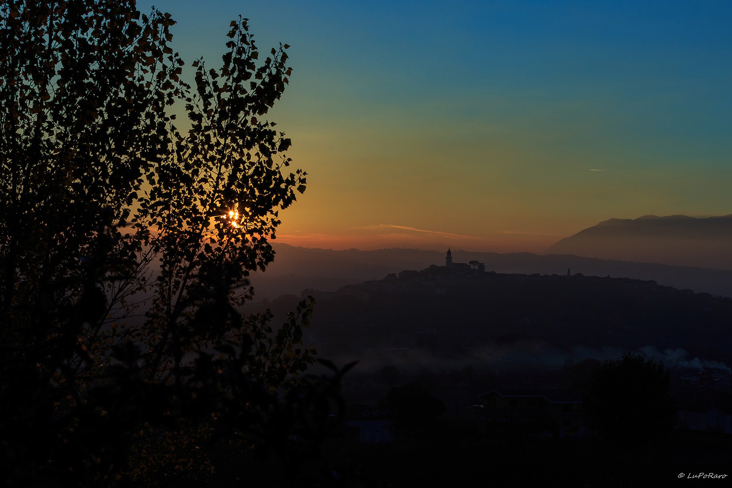 Sunset...
