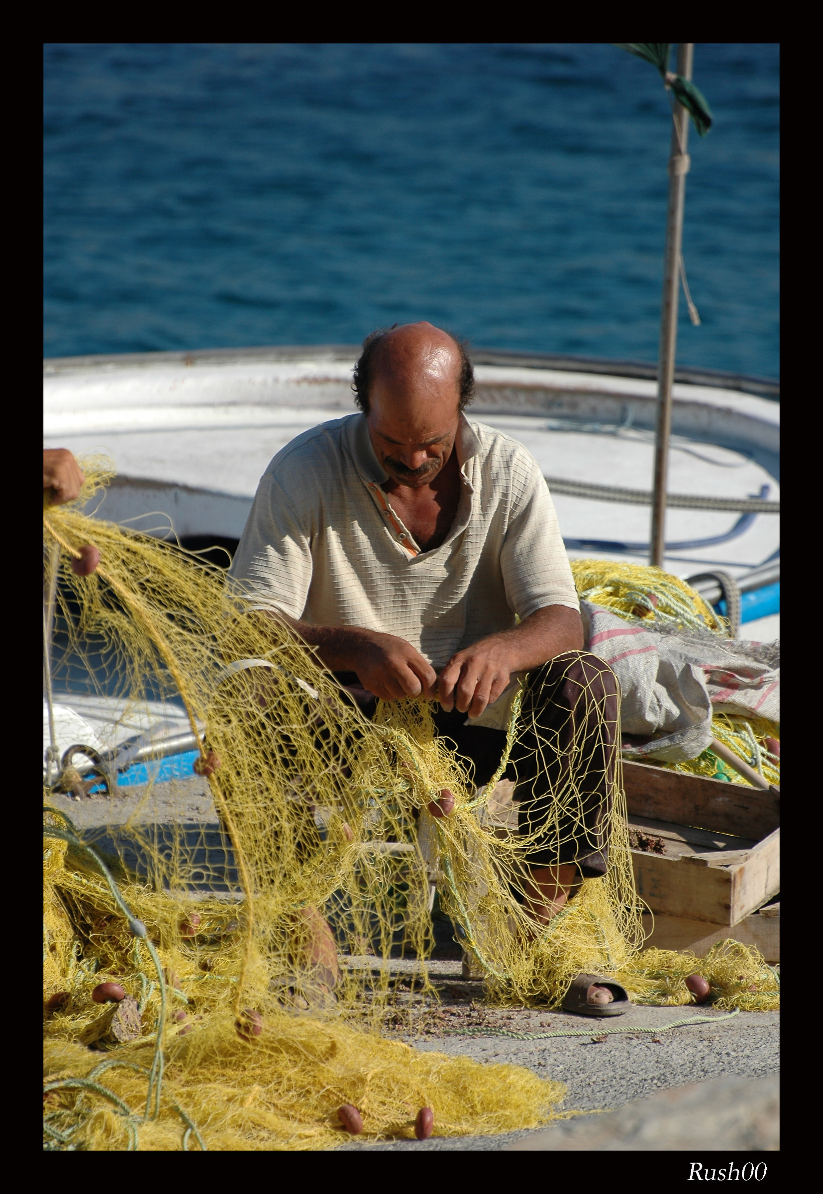 Greek fishermen ......