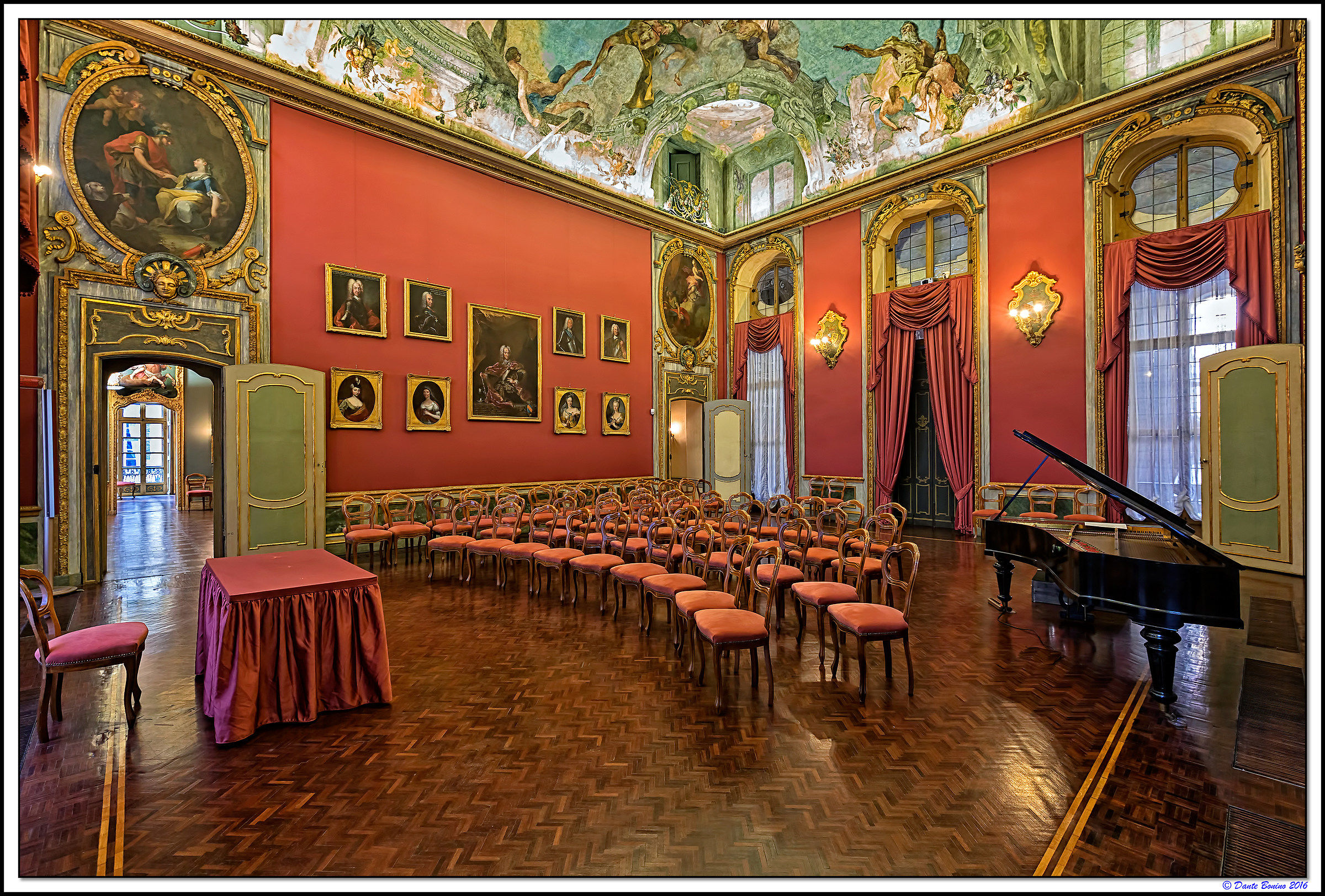 Palazzo Barolo: Hall of Honour...