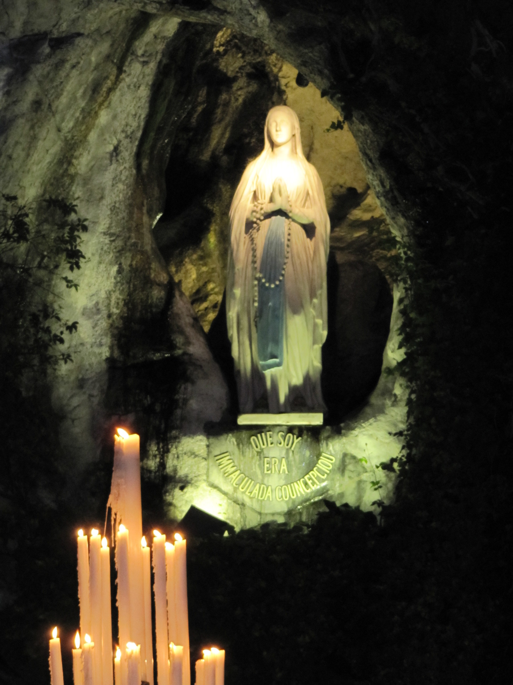 The Grotto of Massabielle - Lourdes...