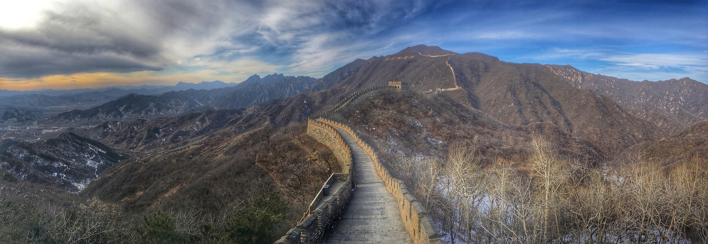 The Great Wall with Iphone...