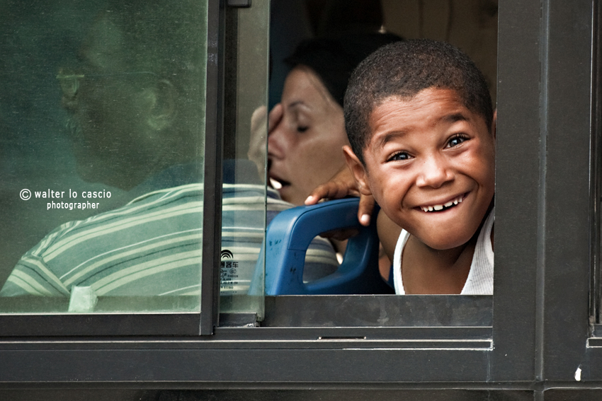 Havana, The baby on the bus...