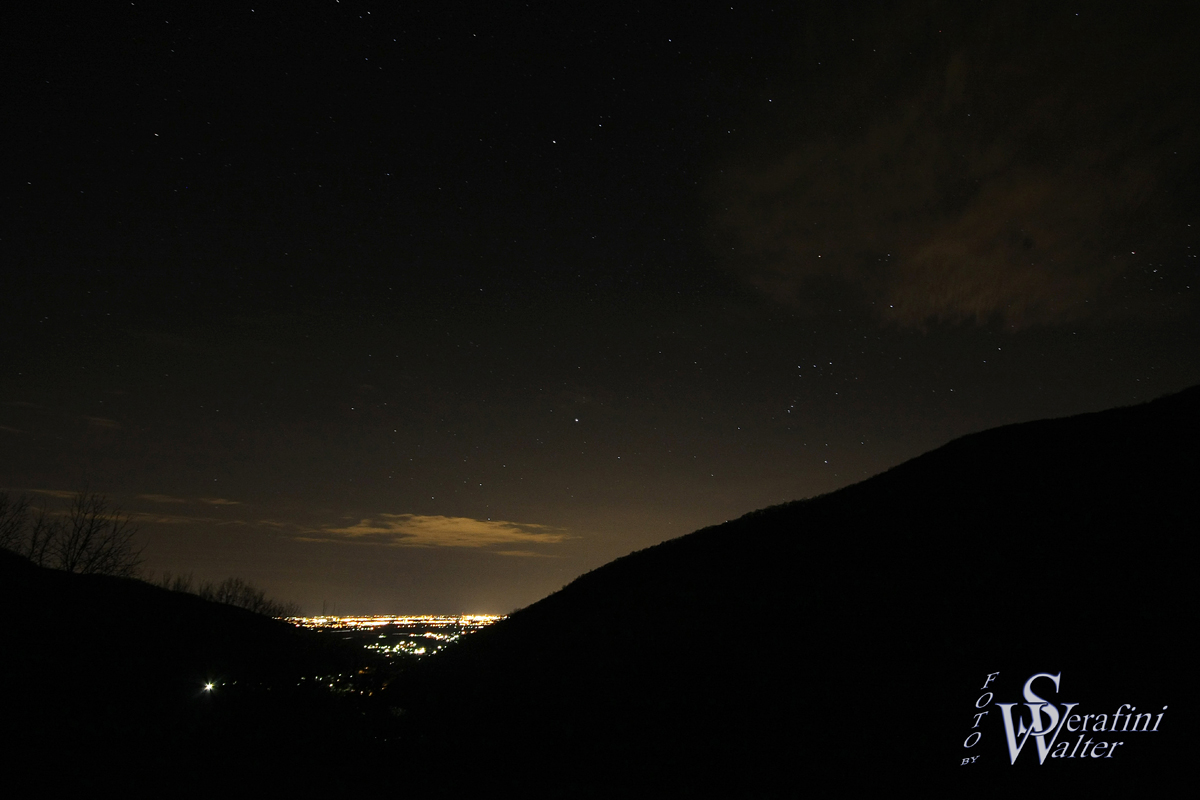 La pinura di notte...
