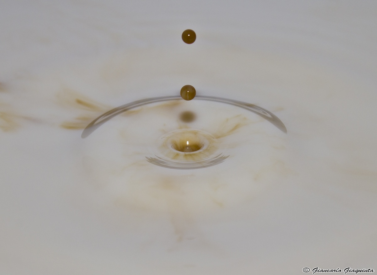 Drops of coffee...