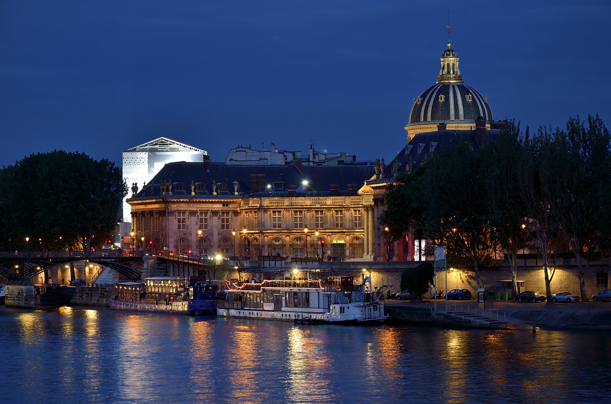 Paris along the Seine...