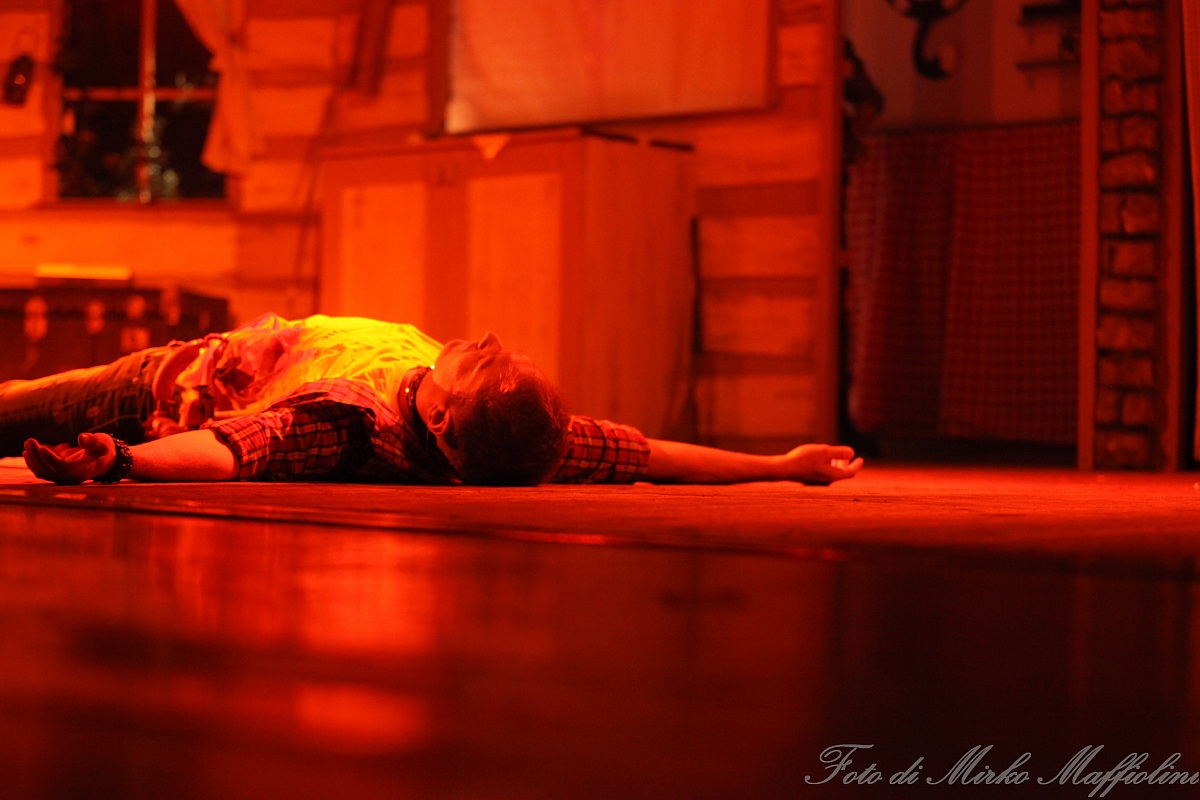 death on stage...