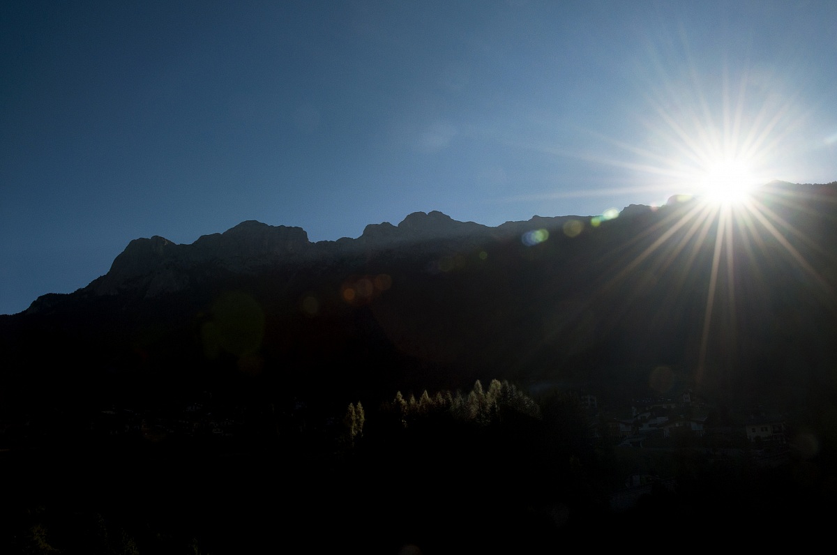 Dawn in the Dolomites...