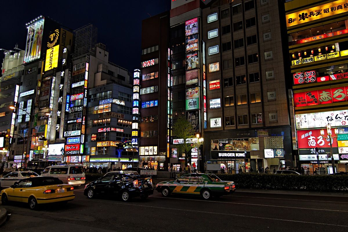 Tokyo in notturna...