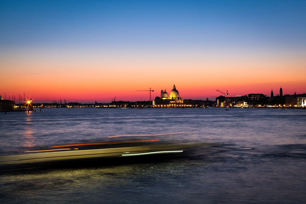 Venice at sunset...