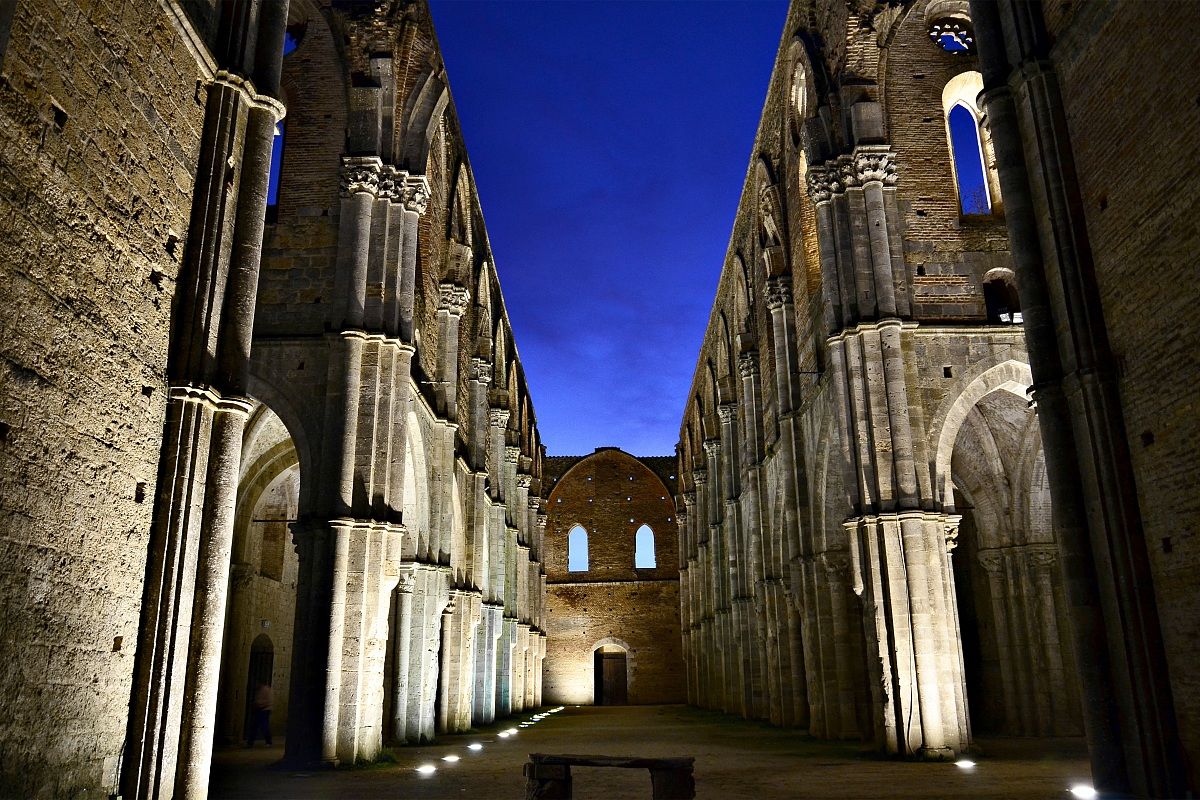 Abbazia di San Galgano-Toscana-Italia...