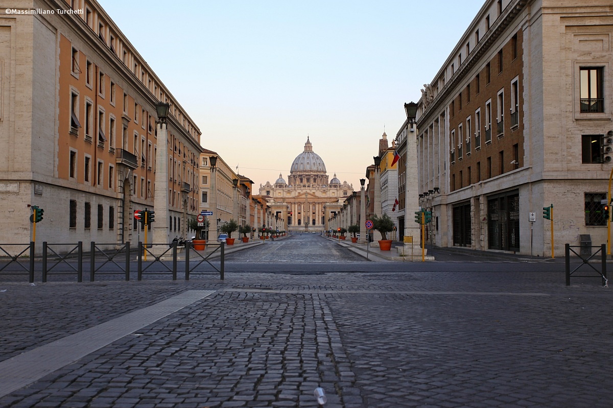 Rome Via della Conciliazione...