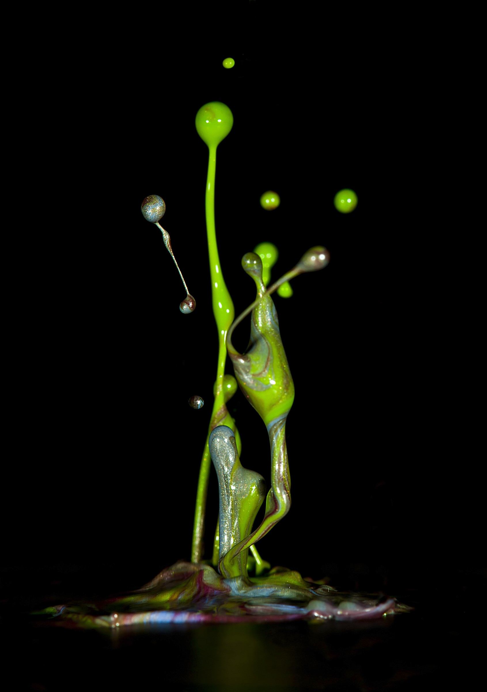Liquid sculpture...