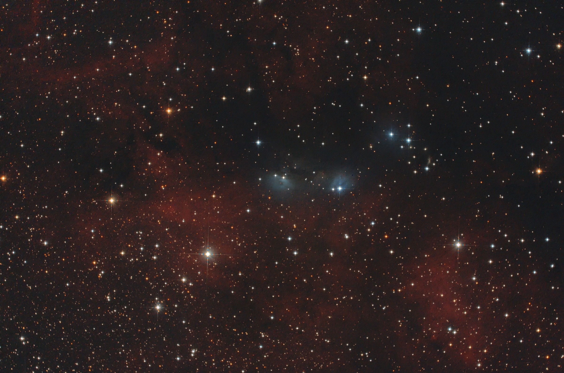 Contrast nebulae, NGC 6914...