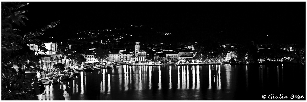 Riva del Garda by night...
