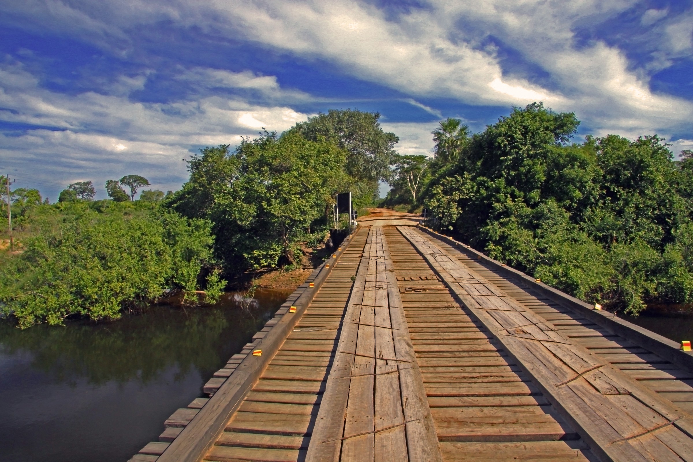 bridge in the Pantanal...