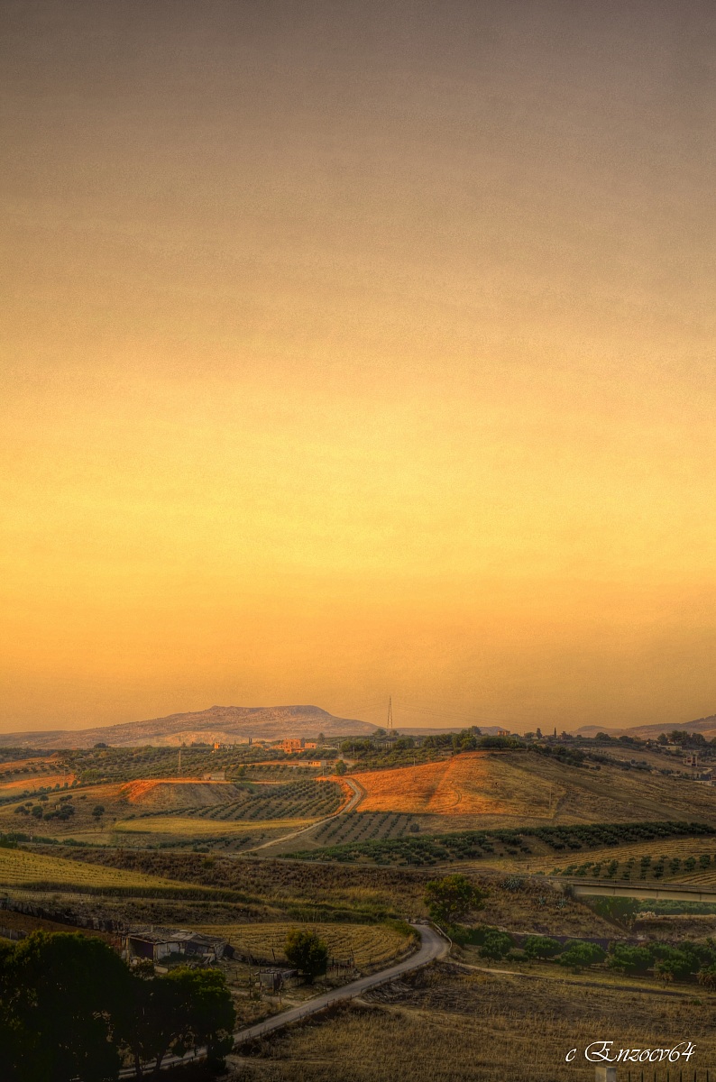 hdr.....Sciacca..... le colline...